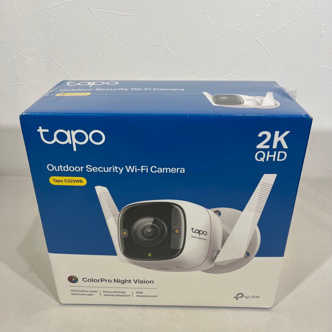 【新品】 Tapo C325WB 2K QHD 防犯カメラ 屋外 防水防塵