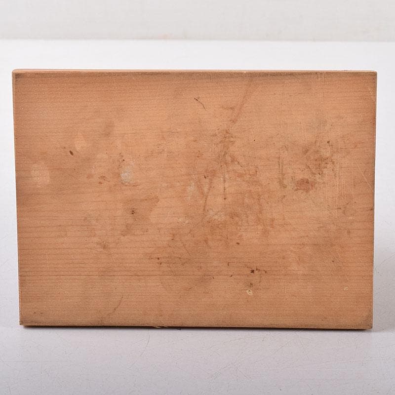 mi　仏教美術　木彫　普賢菩薩像　仏像　置物　共箱　V　7995