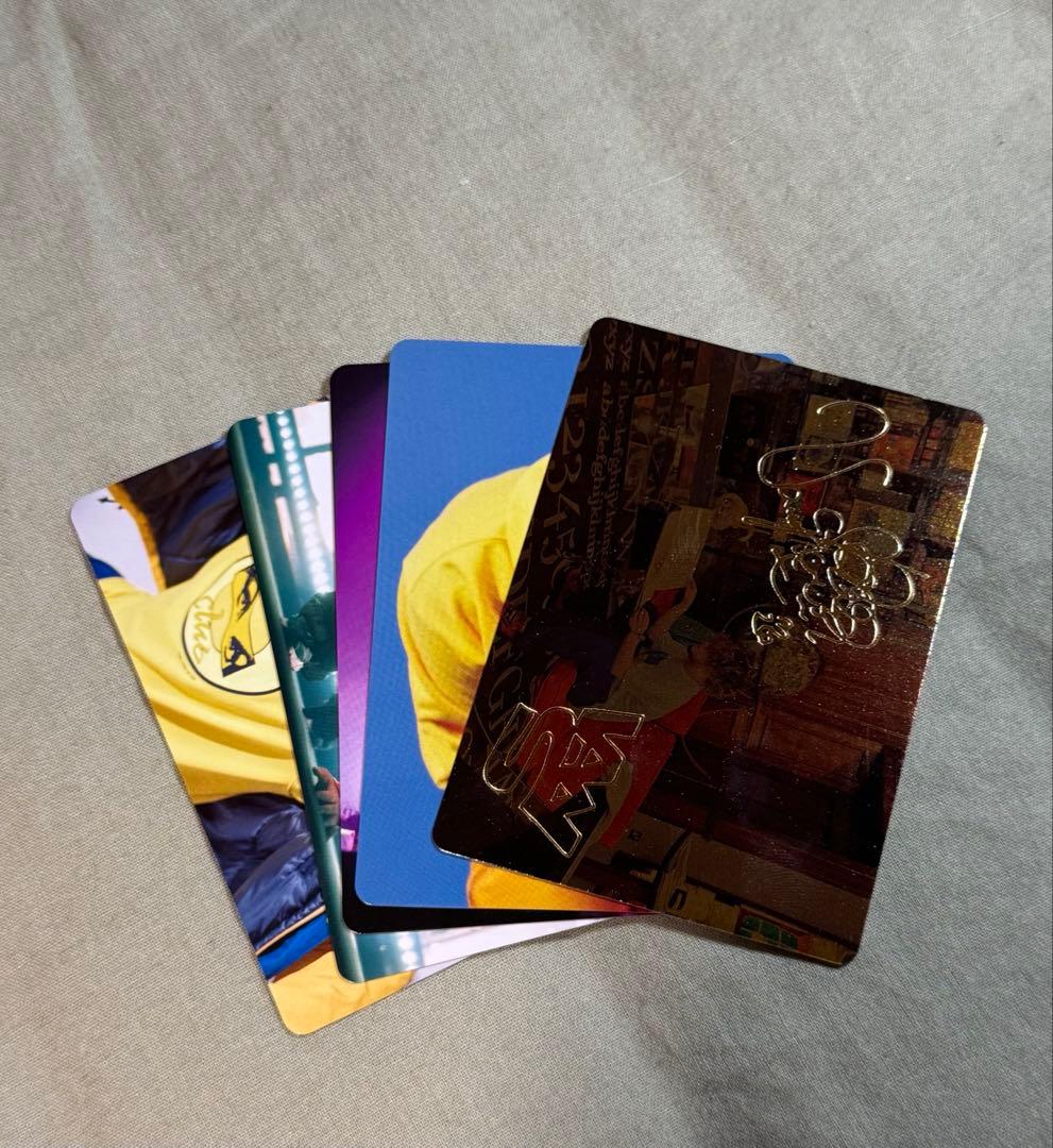 Vaundy サイン トレーディングカード シークレット他　5枚セット