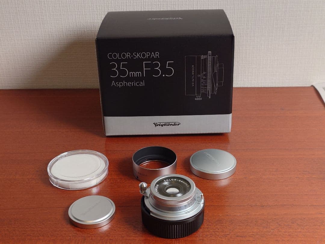 Voigtländer COLOR-SKOPAR 35mm F3.5　シルバー