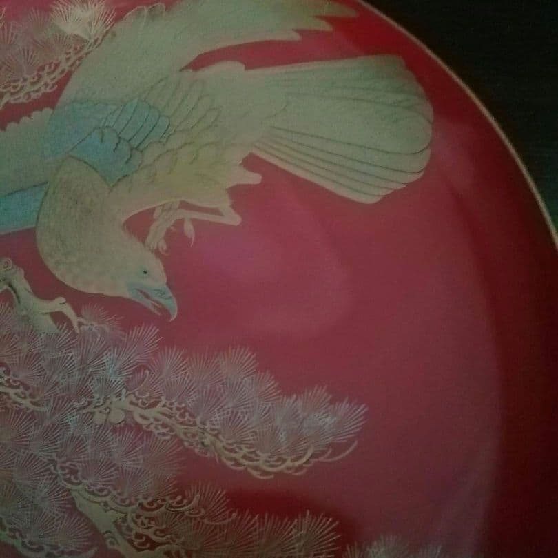 漆工芸　朱漆　金蒔絵　木盃⑦　江戸から明治時代　七組盃のひとつ