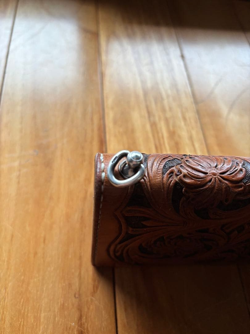 ◾️BLANK HEAD フルカービング ロングウォレット