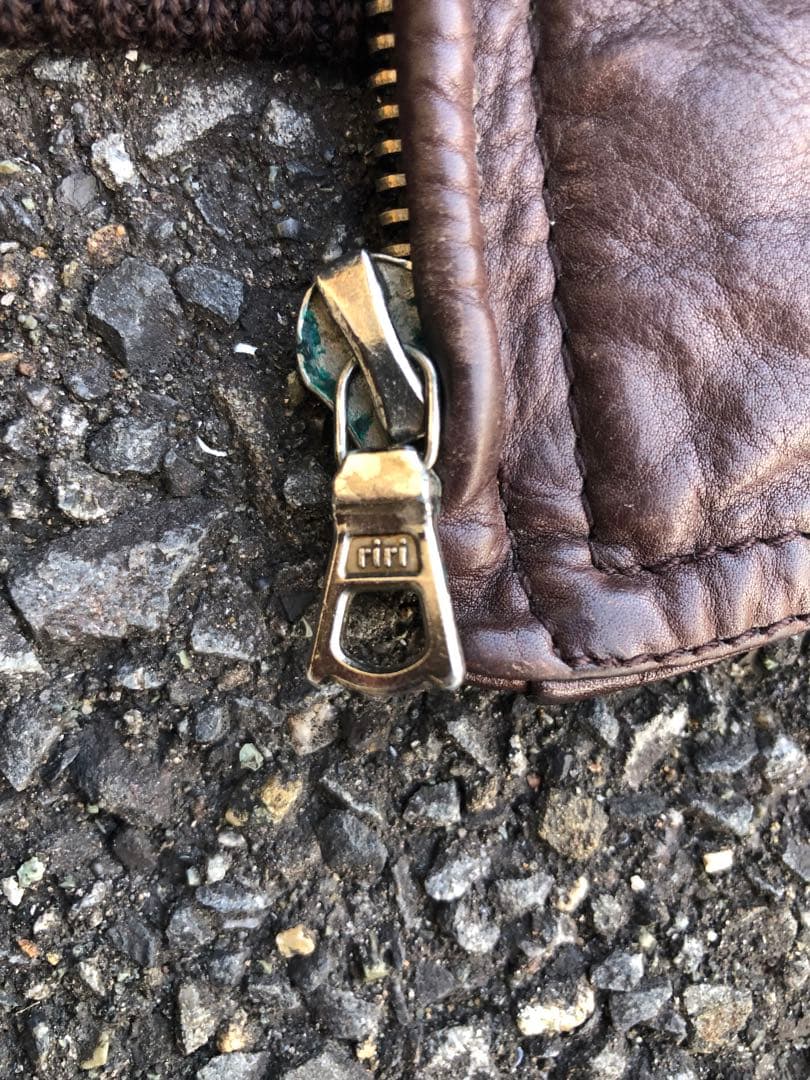 A2レザージャケット　ブラウン