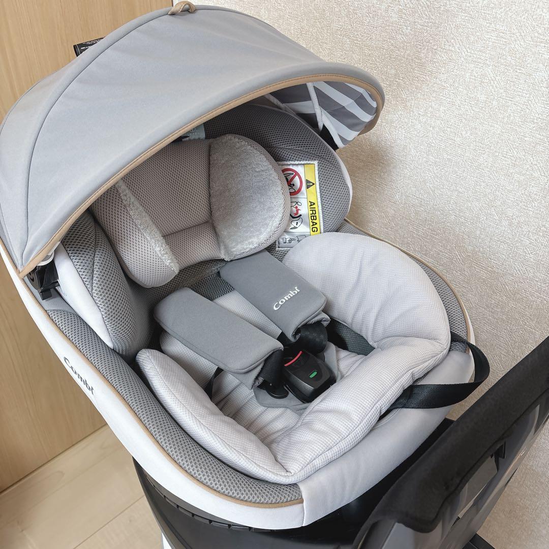 【美品】コンビ クルムーヴスマート ISOFIX エッグショック JL-540