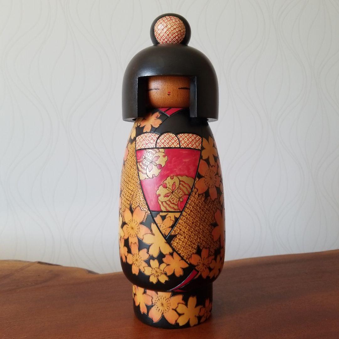 こけし《弥生》作家《よこやまてるを》横山輝雄　稀少一点物！！