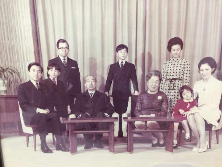 昭和天皇ご一家の写真