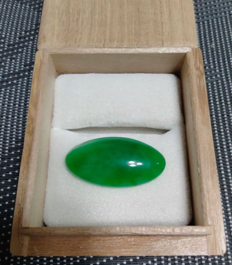 最終値下げ 貴重中国骨董　旧家蔵珍品唐物 中国古玉翡 希少貴重収蔵品　桐箱付き