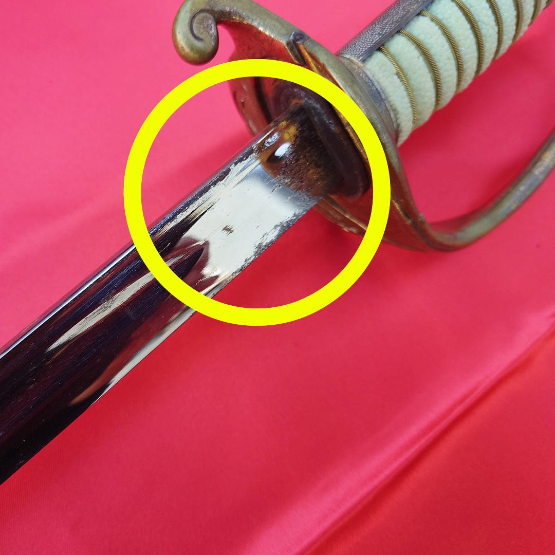 日本軍 海軍 士官用 指揮刀 儀礼刀 サーベル 刻印 当時物 模造刀