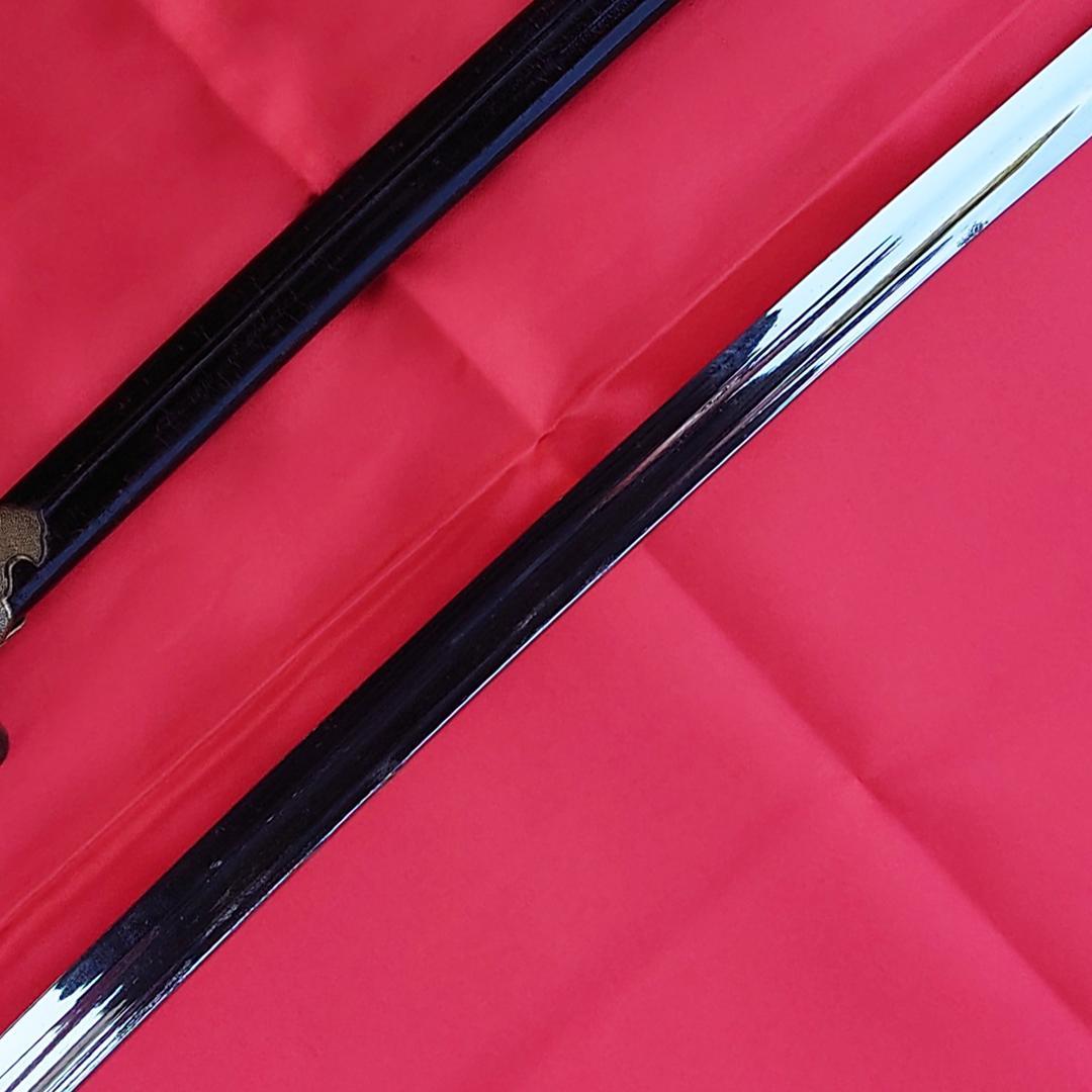 日本軍 海軍 士官用 指揮刀 儀礼刀 サーベル 刻印 当時物 模造刀