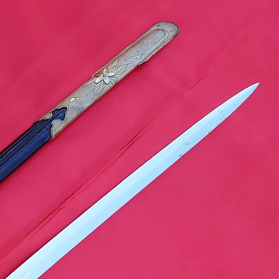 日本軍 海軍 士官用 指揮刀 儀礼刀 サーベル 刻印 当時物 模造刀