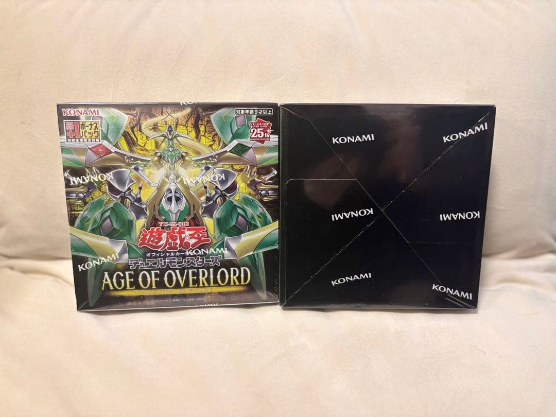 遊戯王 AGE OF OVERLORD 2box