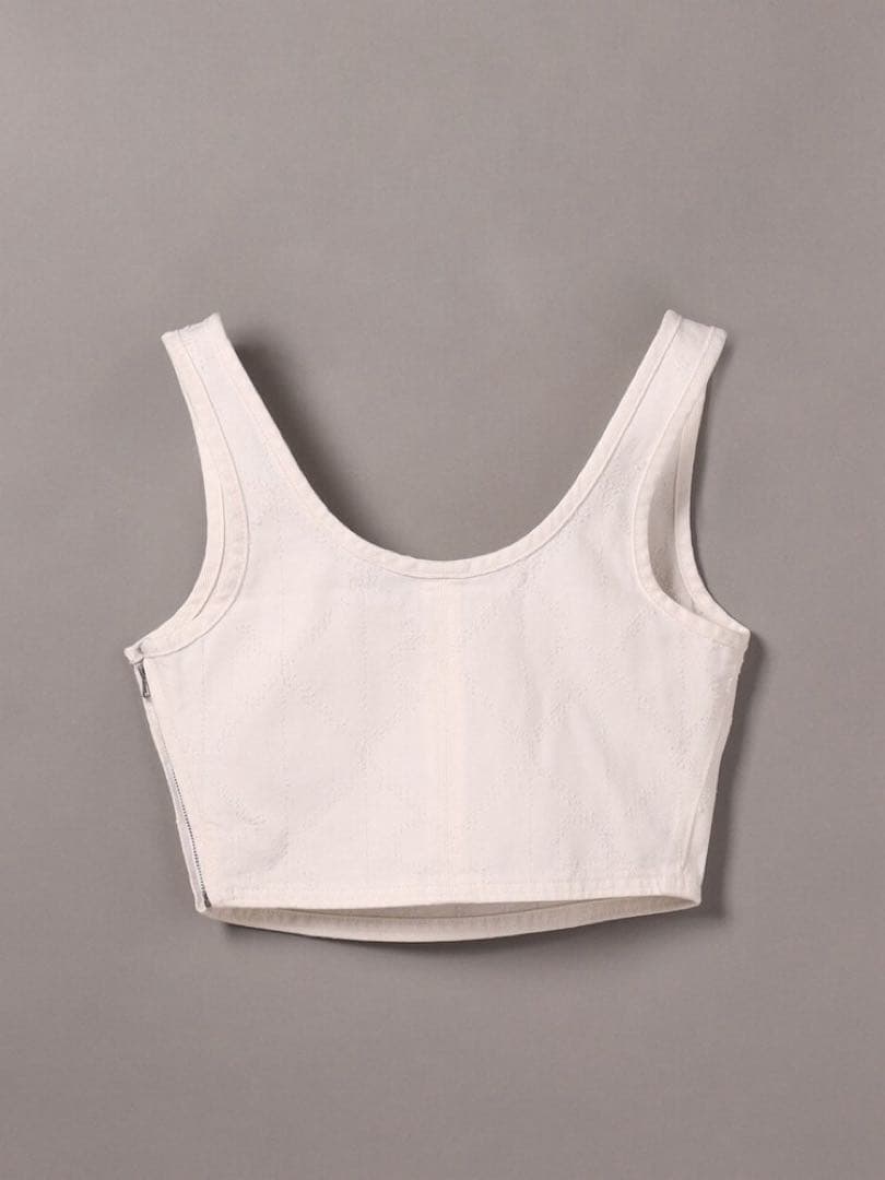 未使用☆ck カルバンクライン　タンクトップ オーバークロップドタンクトップ