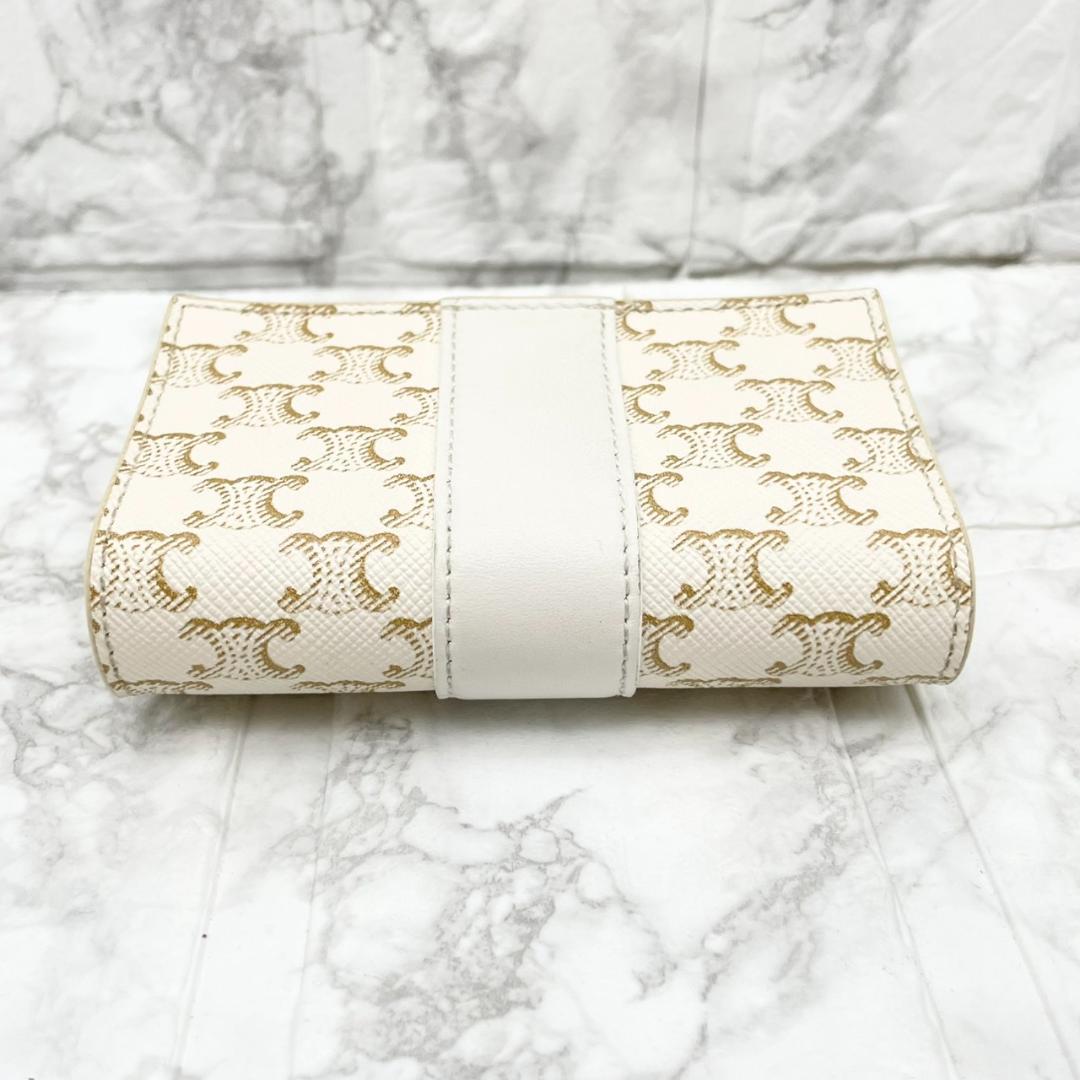 極美品✨セリーヌ 折り財布 トリオンフ スモール トリフォールドウォレット