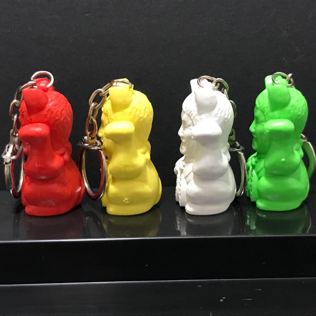 希少レア　天才たけしの元気が出るテレビ　招き猫　消しゴム　4体セット　昭和レトロ