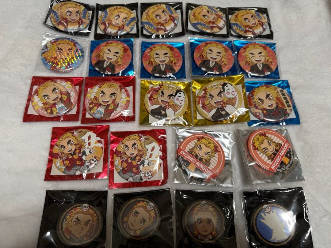 【最終値下げ】鬼滅の刃 煉獄杏寿郎 缶バッジ まとめ売り