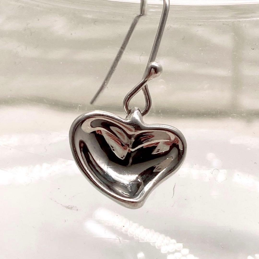 【美品】✨Tiffany & Co. ✨カーブドハート　ピアス