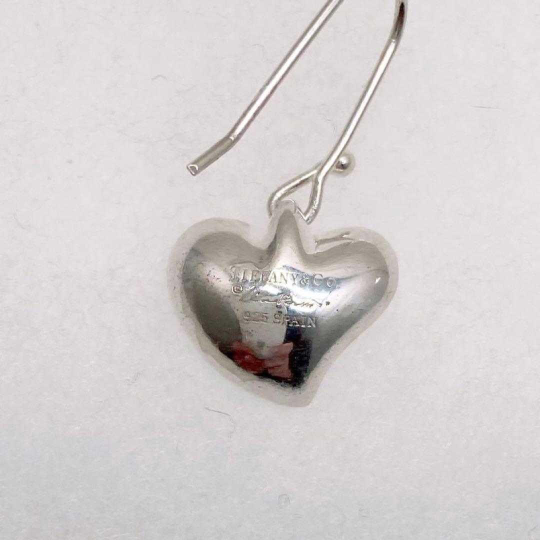 【美品】✨Tiffany & Co. ✨カーブドハート　ピアス