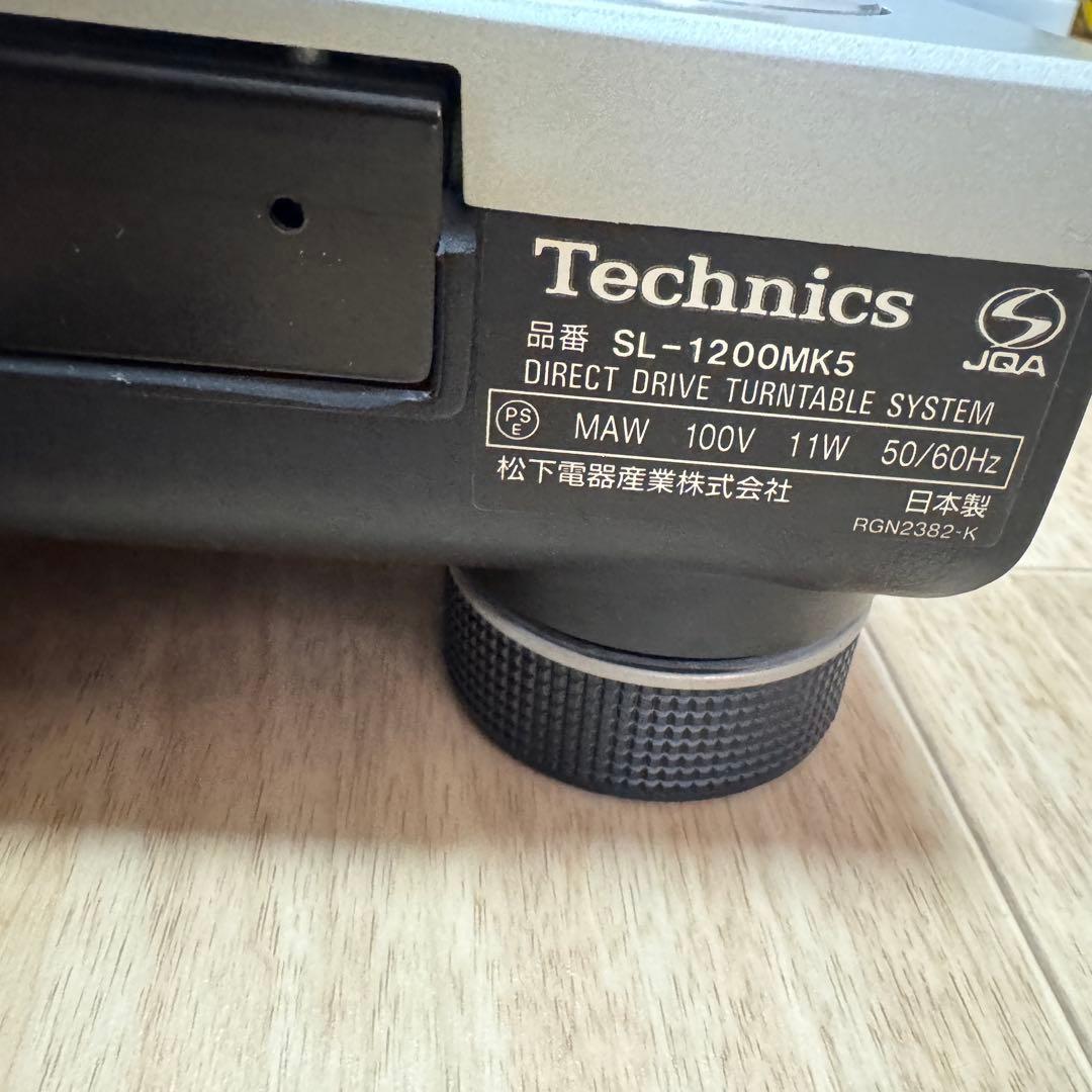 Technics ターンテーブル シルバー