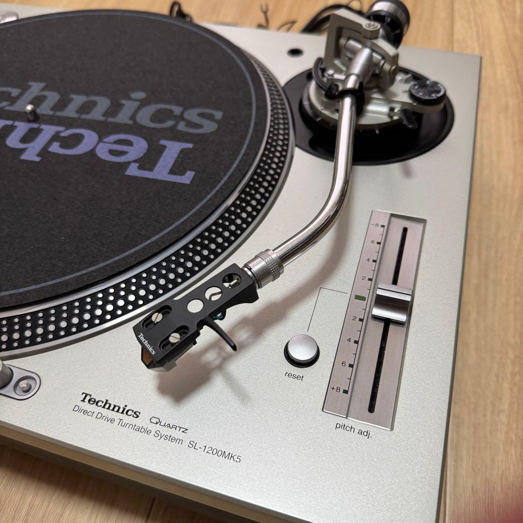 Technics ターンテーブル シルバー