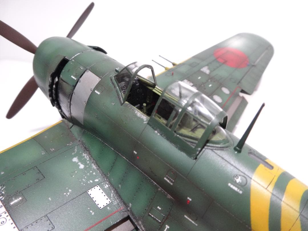 ハセガワ1/48「紫電改」完成品