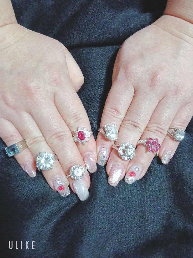 遺品整理　リングセット　まとめ売り　60点　イミテーション