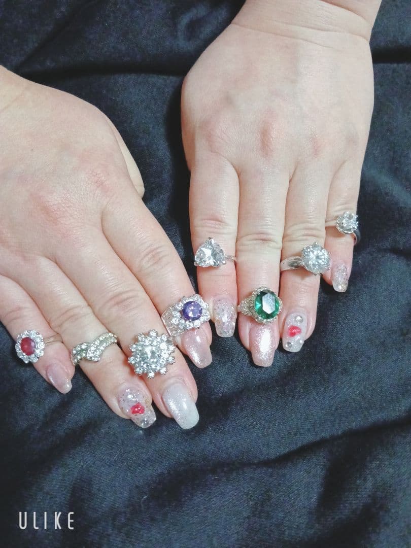 遺品整理　リングセット　まとめ売り　60点　イミテーション