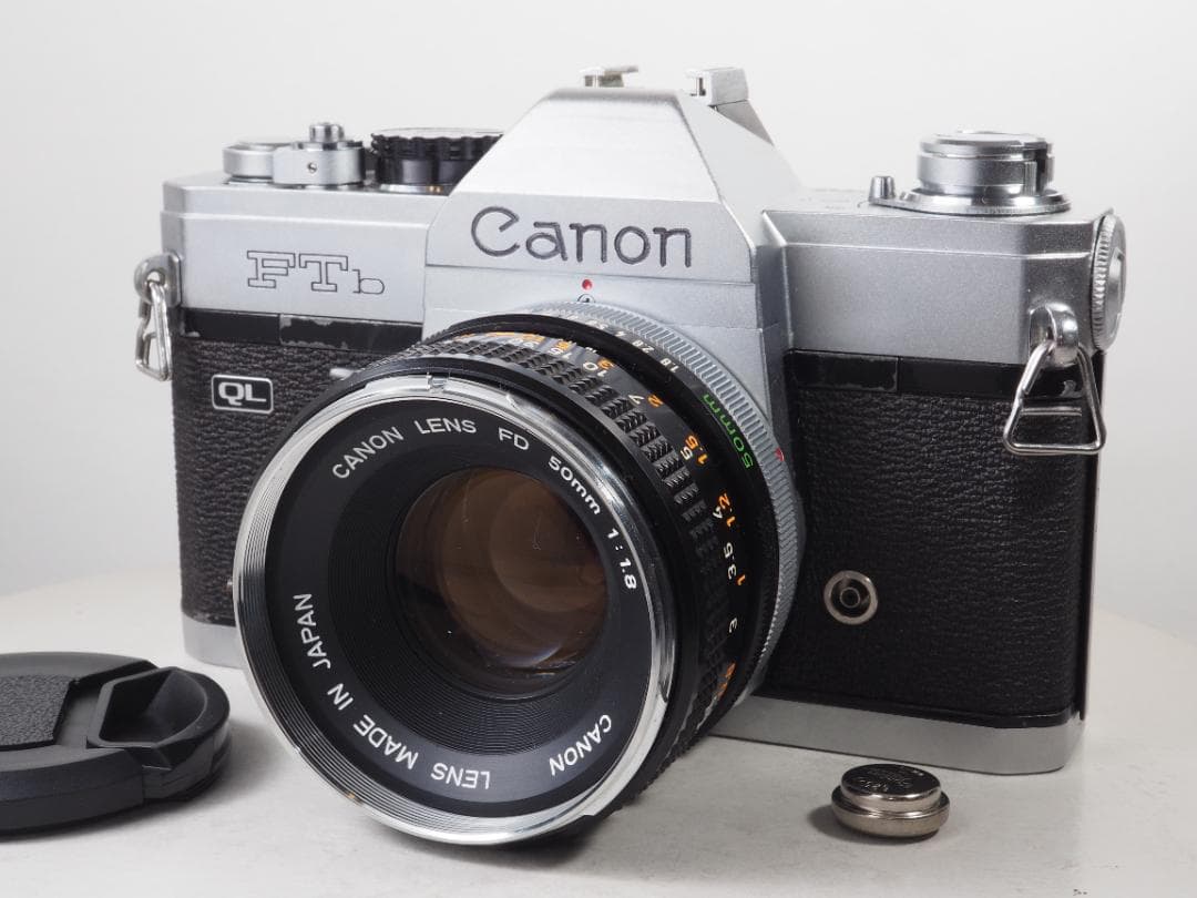 キャノン Canon FTb シルバー & FD 50mm F1.8 #31