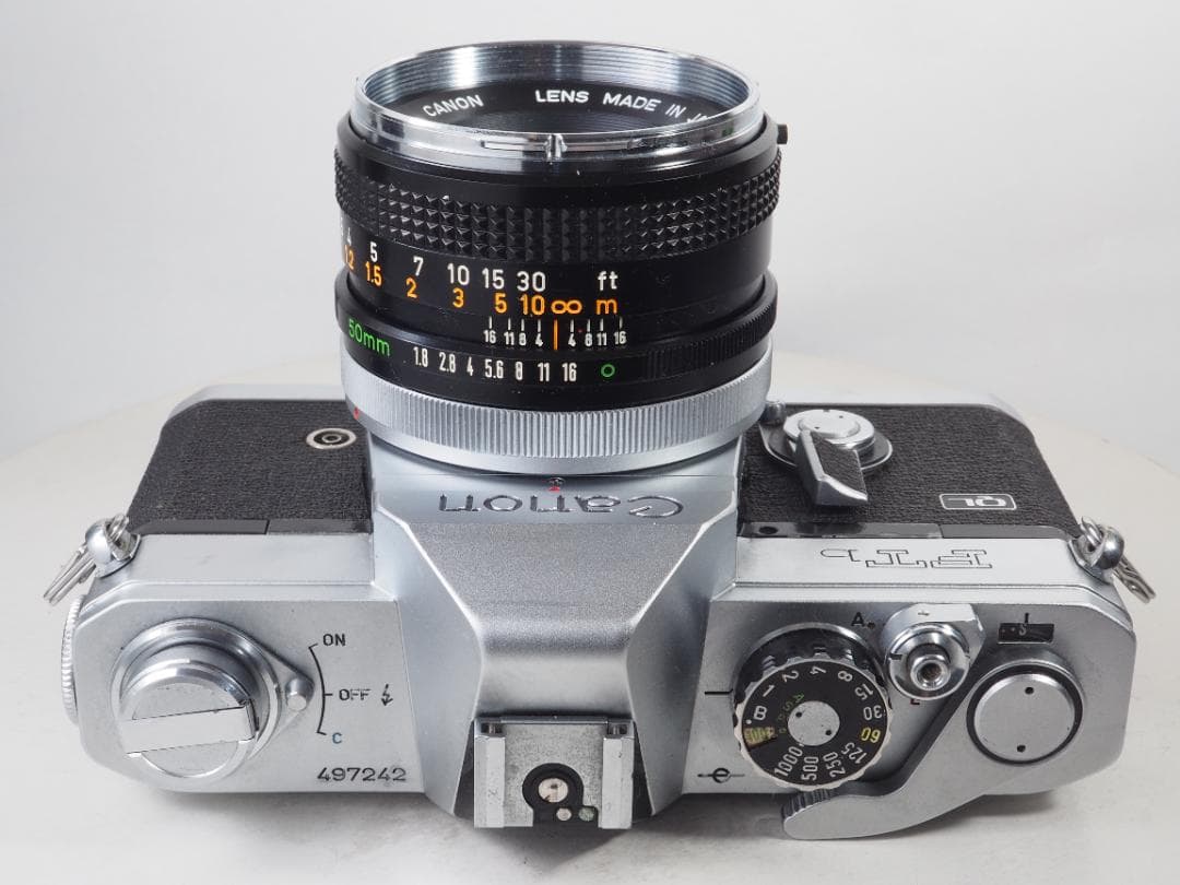 キャノン Canon FTb シルバー & FD 50mm F1.8 #31