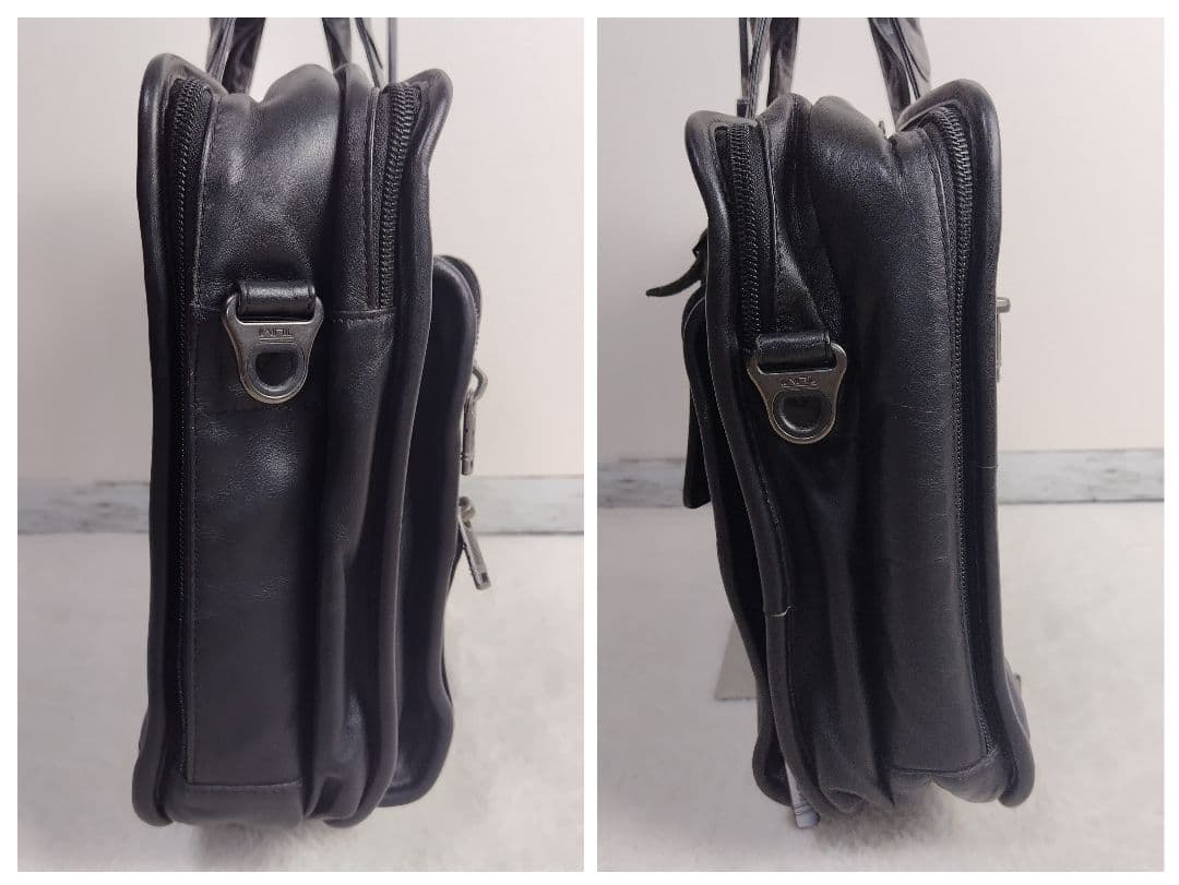 ✨美品✨TUMI トゥミ　ビジネスバッグ　ナパレザー　ブラック 96130D4