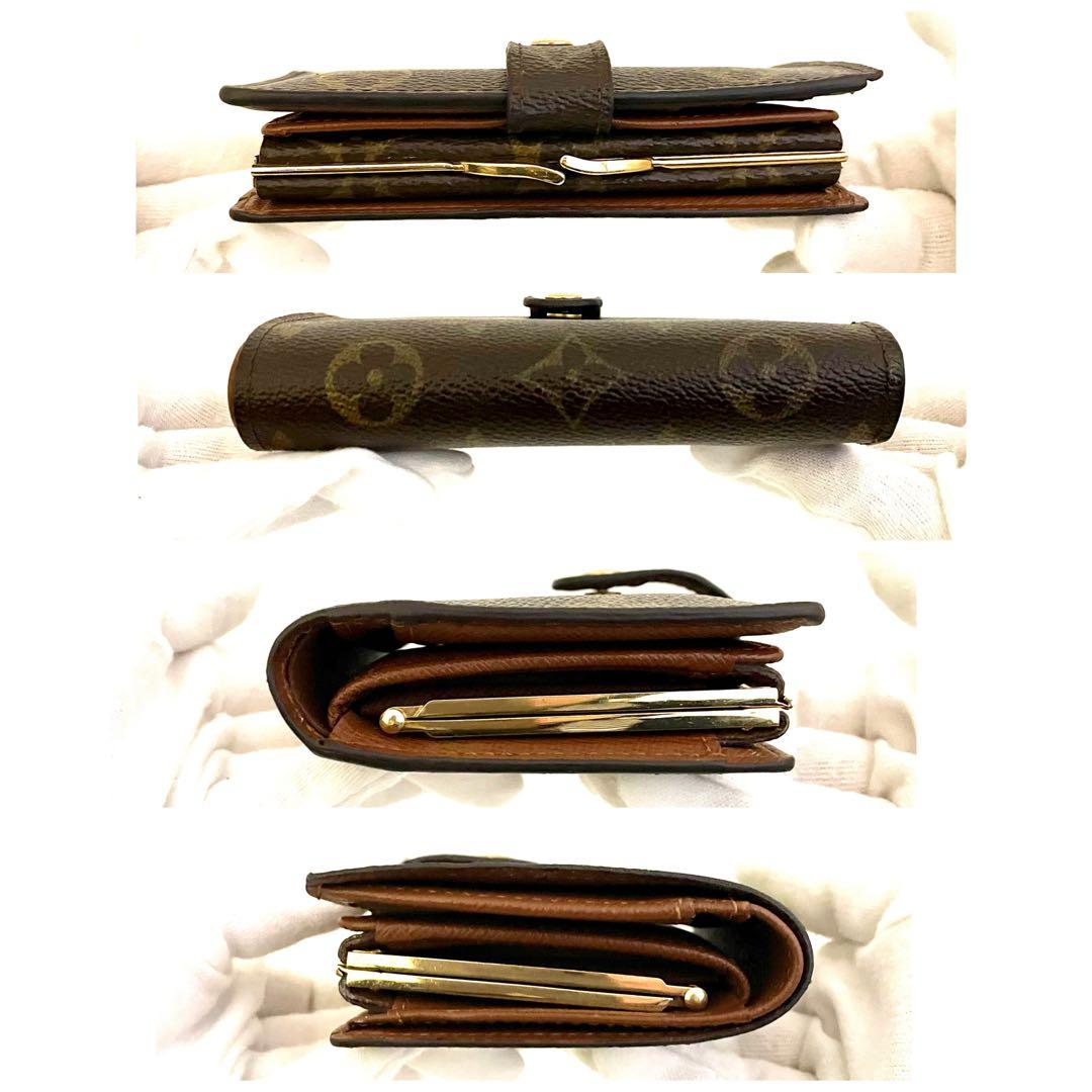 ⭕️ビエ　ヴィエノワ⭕️ルイヴィトンモノグラム　ポルトモネ　がま口財布　二つ折り財布