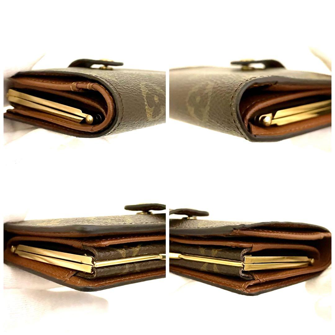 ⭕️ビエ　ヴィエノワ⭕️ルイヴィトンモノグラム　ポルトモネ　がま口財布　二つ折り財布