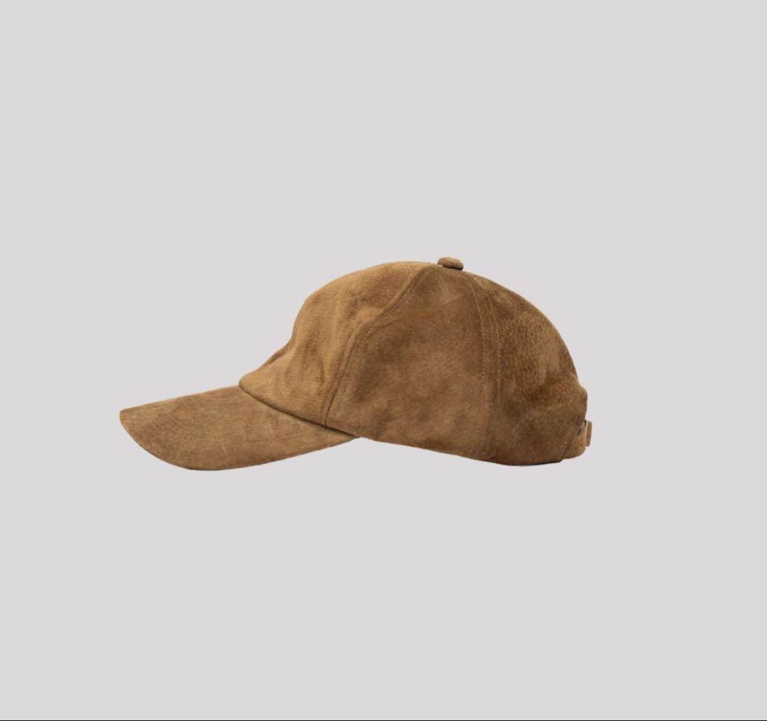 DECI Suede 6panel Cap ovy Beige キャップ