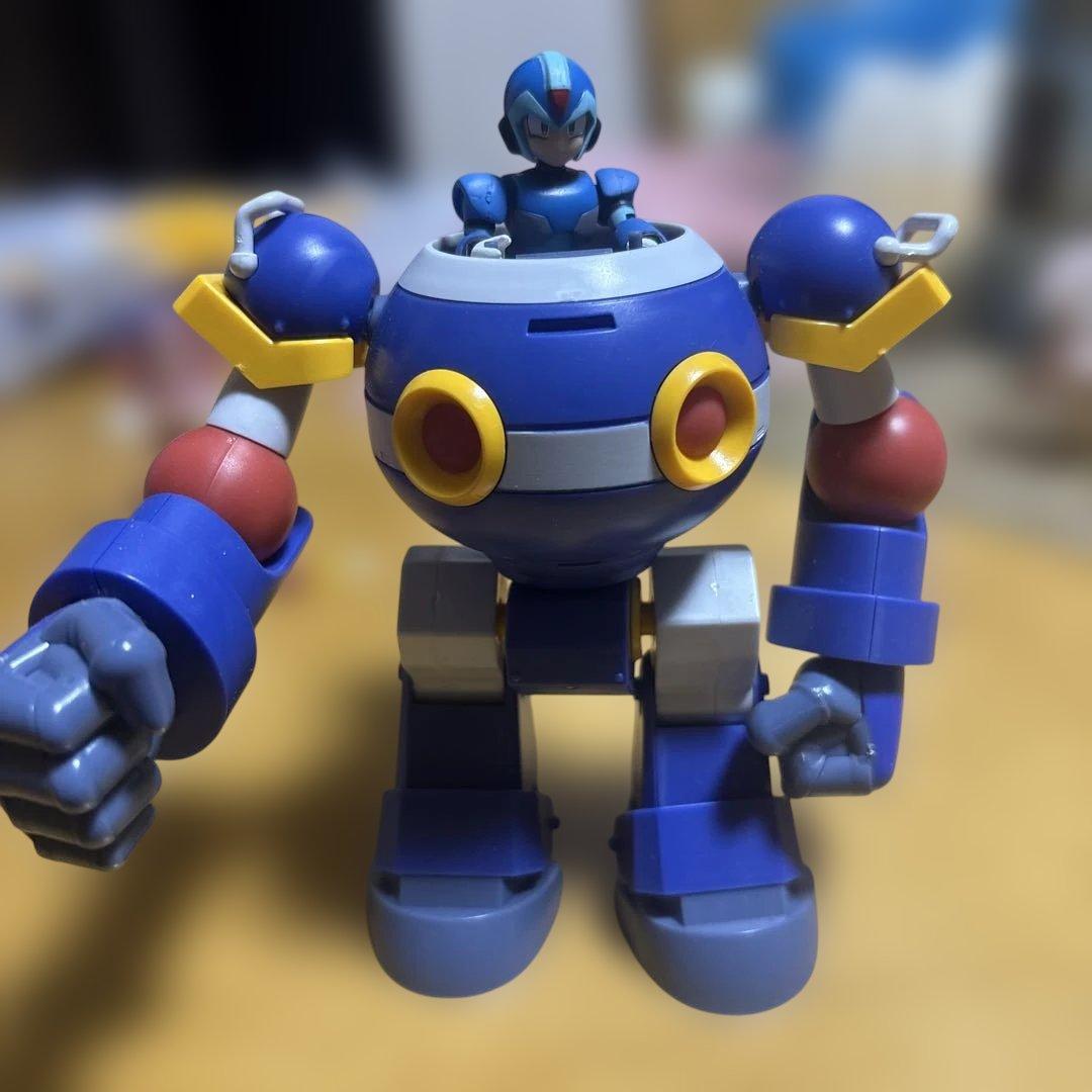 スーパーミニプラ　ライドアーマー　66アクションダッシュROCKMAN2 2個付