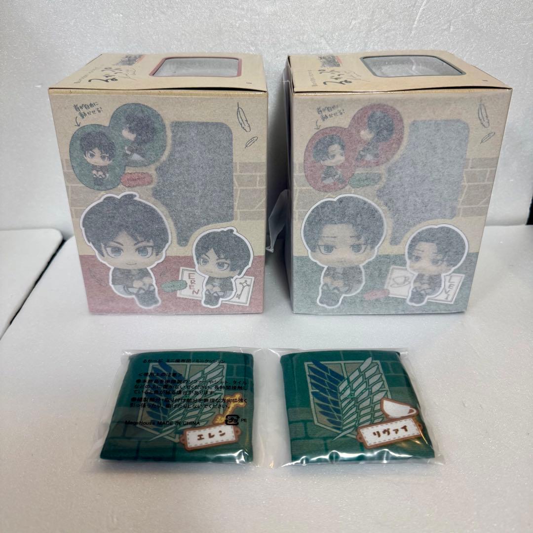 るかっぷ　進撃の巨人 エレン・イェーガー＆リヴァイ セット