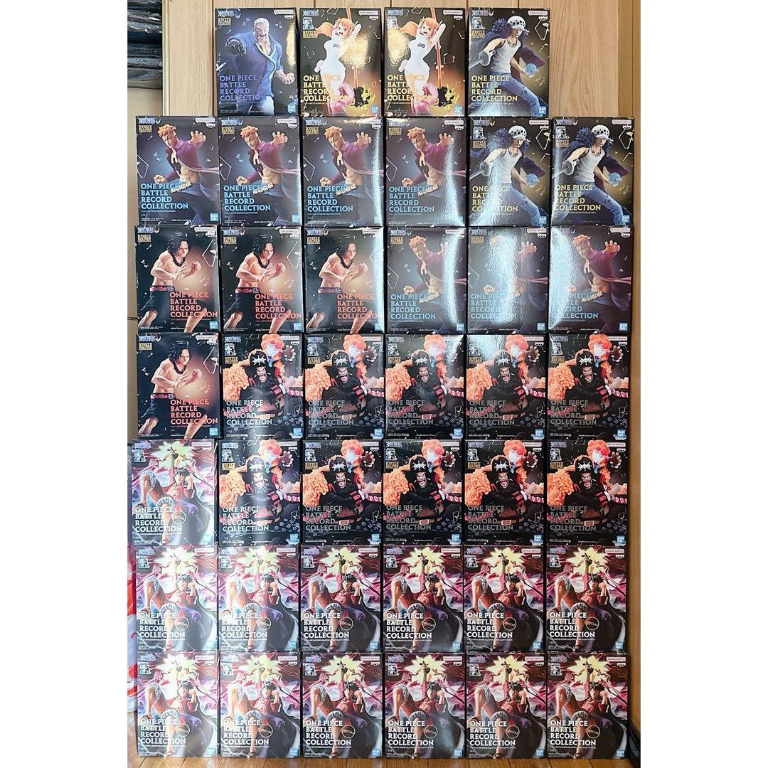 ワンピース BATTLE RECORD COLLECTION フィギュア 40体