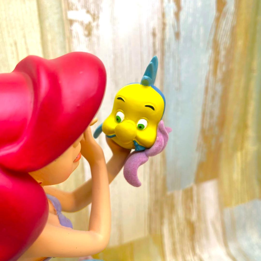 激レア★リトルマーメイド アリエル フランダー セバスチャン ビッグフィギュア