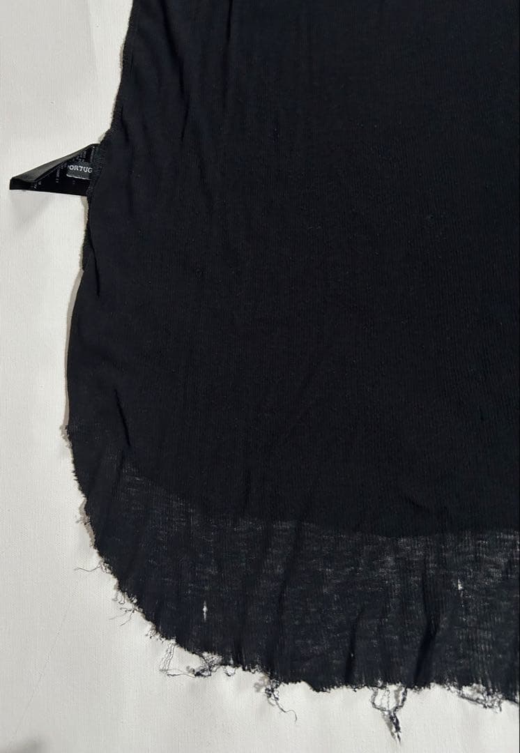 アンドゥムルメステール コットンカシミヤ リブタンクトップ ノースリーブ メンズ