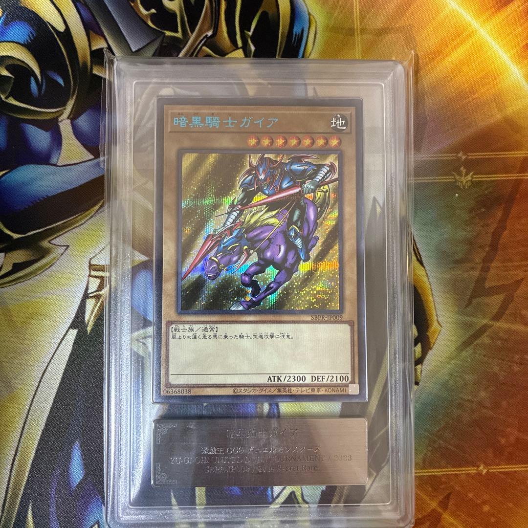 遊戯王　暗黒騎士ガイア　ブルシク　ブルーシークレット　ARS10