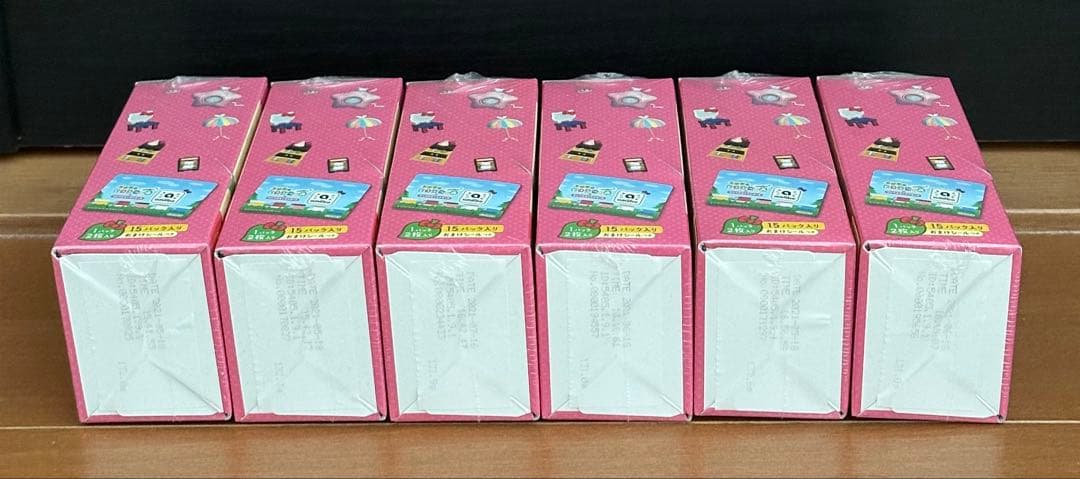 どうぶつの森 アミーボ amiibo カード サンリオ 6ボックス シュリンク有