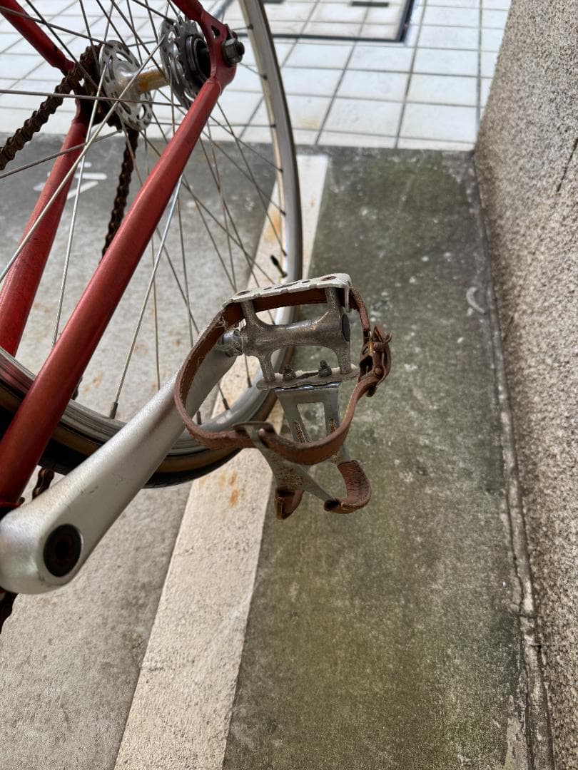 k*m様 オレンジxレザー ピストバイク(Diners)