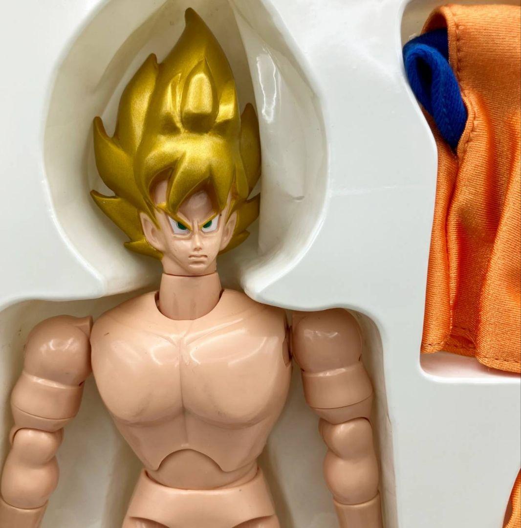 当時物ドラゴンボールZ　スーパーサイヤ人　孫悟空　フルアクションポーズ　バンダイ