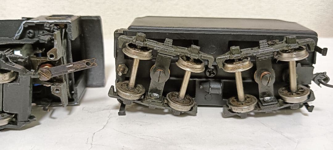 HO、 アダチ Ｃ57蒸気機関車、モーター交換、メンテナンス済