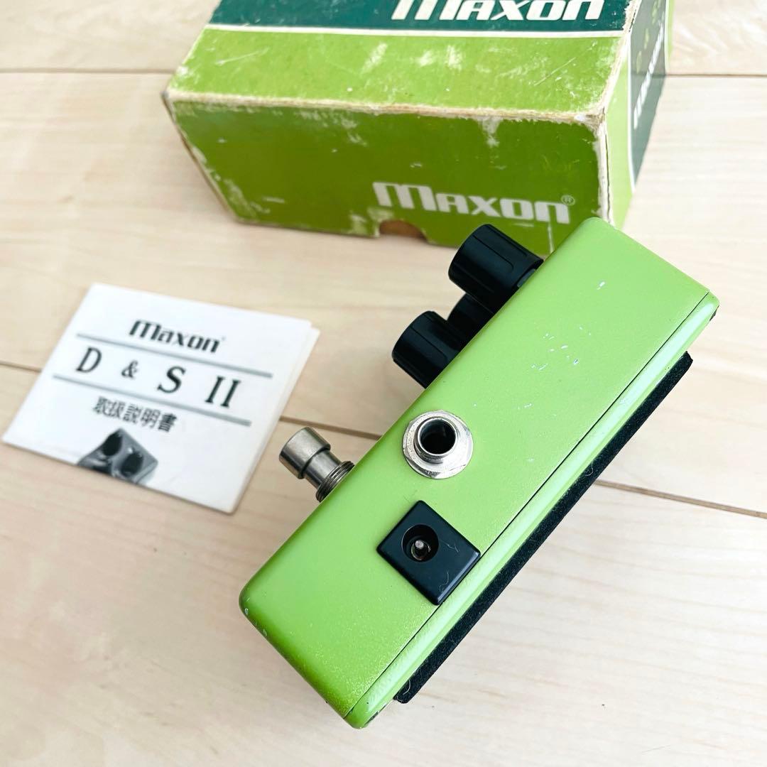 【希少】Maxon D&S Ⅱ エフェクター ジャパンビンテージ 日本製