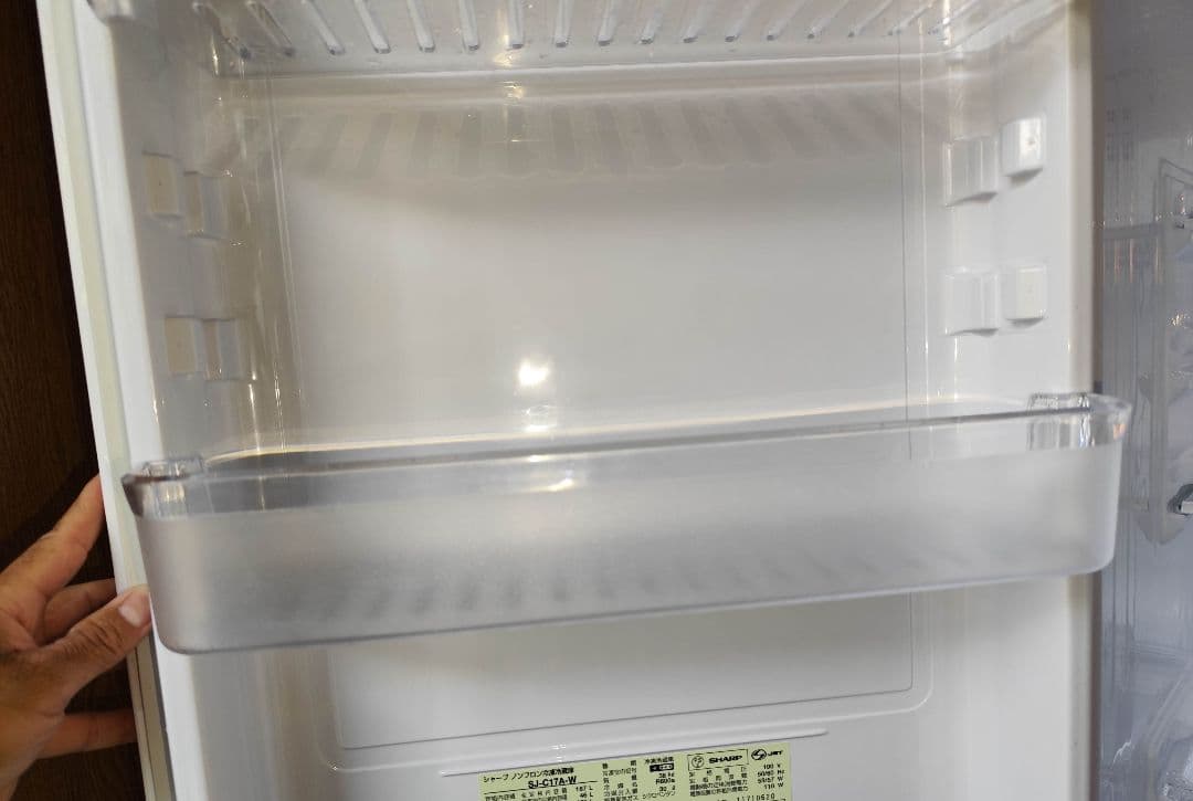 2015年製 どっちもドア冷蔵庫（167L）近隣配送無料＋保証＋設置込