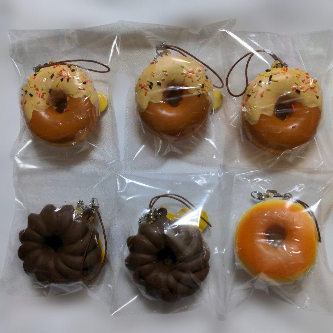 激レア　スクイーズ　Rilakkuma　ドーナツ　リラックマ　キイロイトリ6個