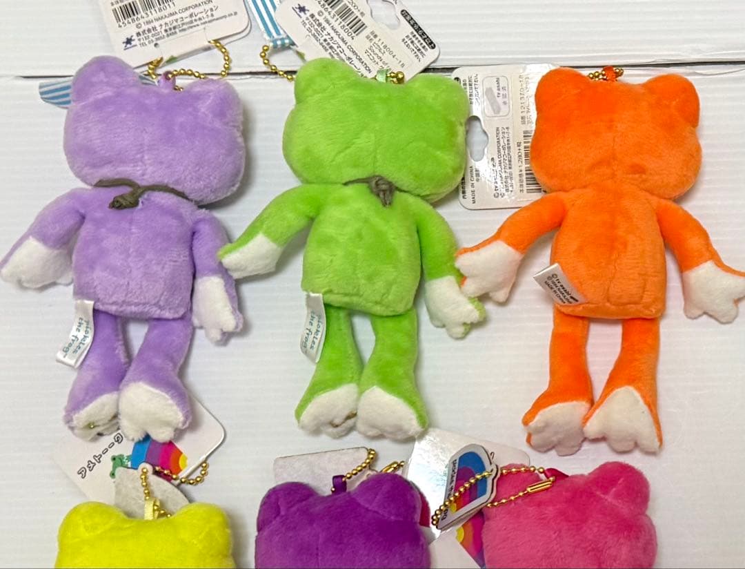 かえるのピクルス　マスコット　6点セット⑥未使用品