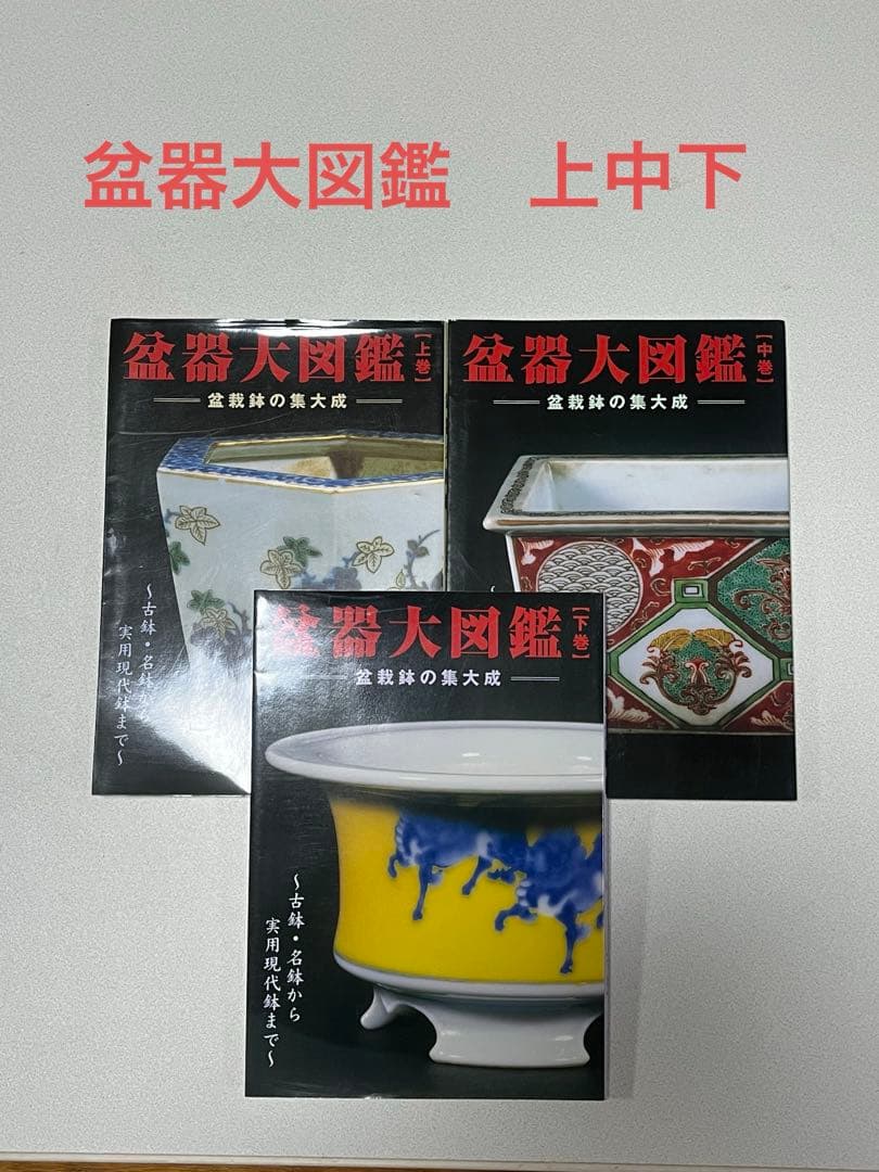 本　盆栽鉢　植木鉢　図鑑