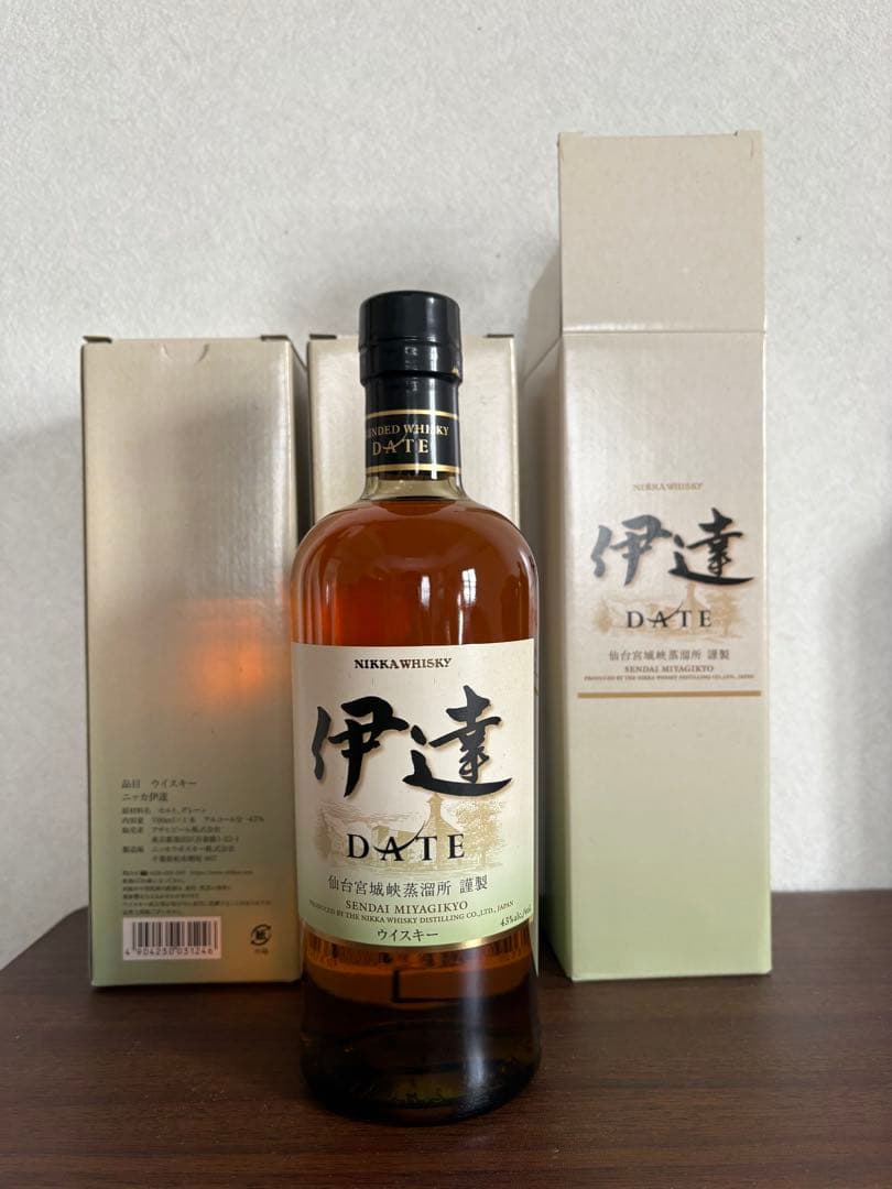 伊達 DATE ウイスキー 700ml 43%
