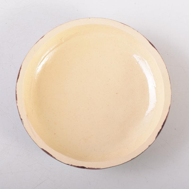 茶道具　交趾焼　佐久間芳丘作　魚波文　荒磯香合　共箱　V　8148