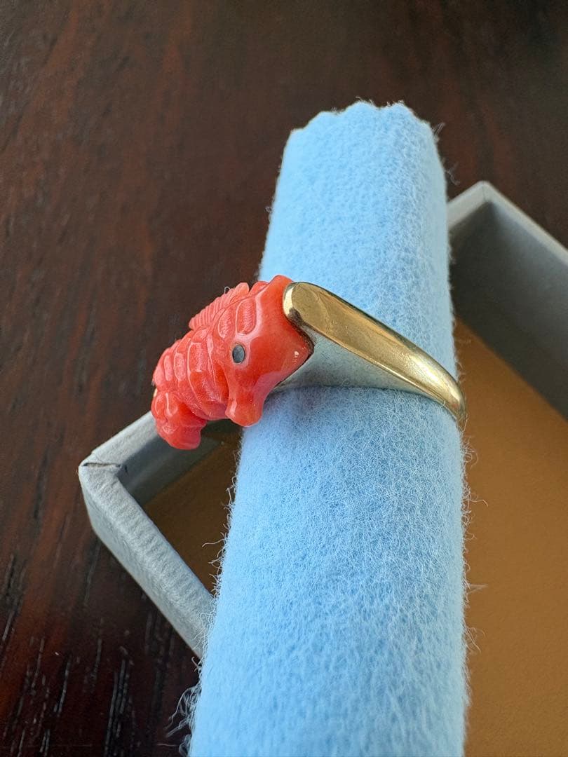 ALIITA タツノオトシゴ　コーラルリング15号